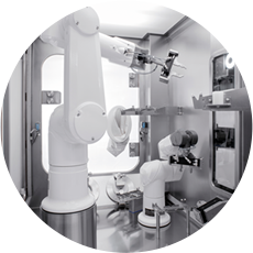Système de préparation aseptique – Steriline Robotics