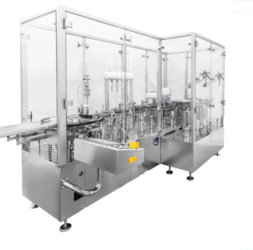 Machines de remplissage linéaire : Devis sur Techni-Contact - Machine pour  remplir des flacons