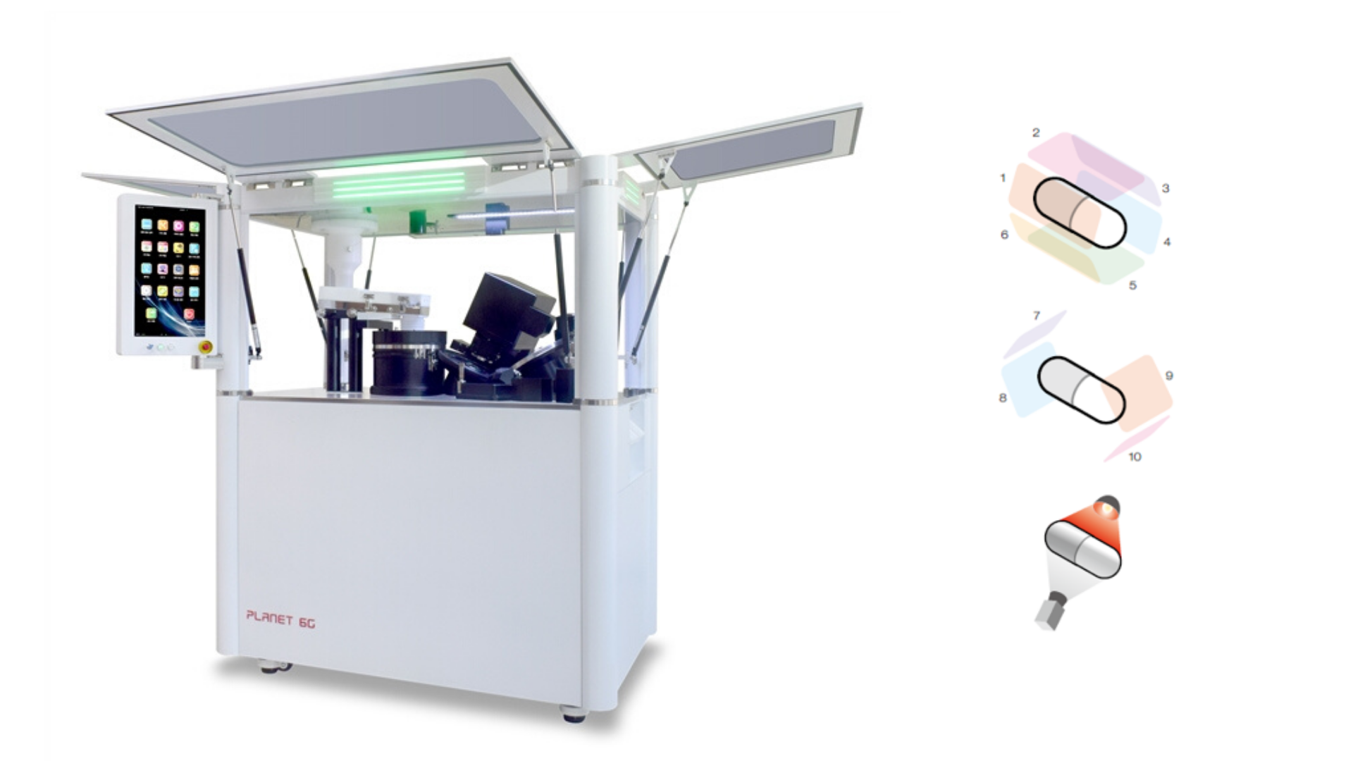 Planet 6G/C inspection visuelle unitaire