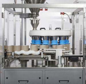 remplisseuse poudre rotative