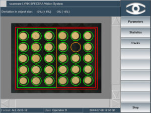 inspection blister couleur