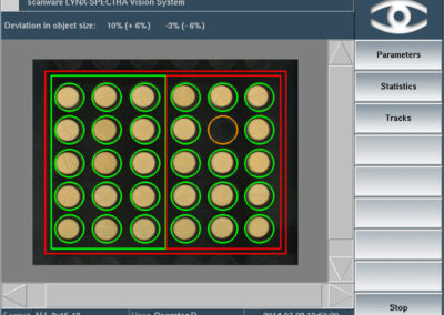 inspection blister couleur